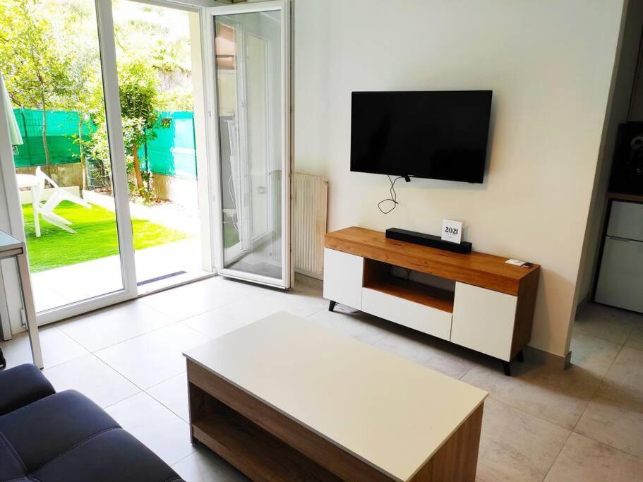 Menton, Appartement/Jardin, Proche Mer Et Centre Zewnętrze zdjęcie